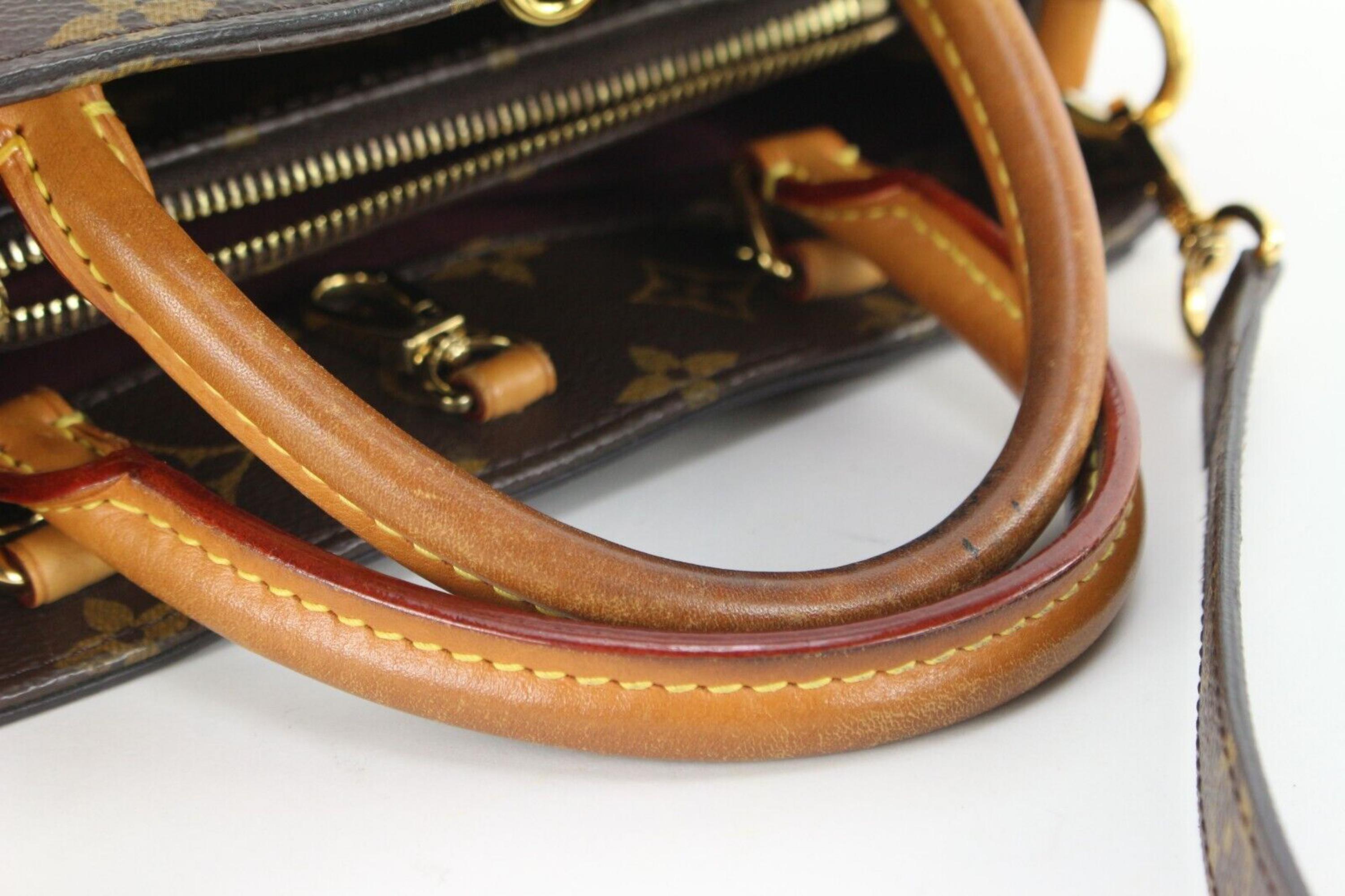Gray Louis Vuitton Monogram Montaigne BB 2way Tote 3LVJ1202