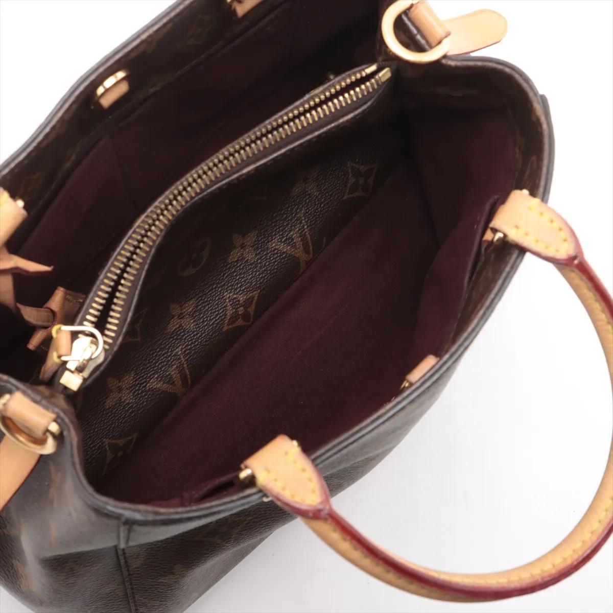 *Louis Vuitton Monogram Montaigne BB Brown en vente 4