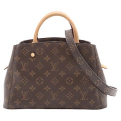 *Louis Vuitton Monogram Montaigne BB Brown