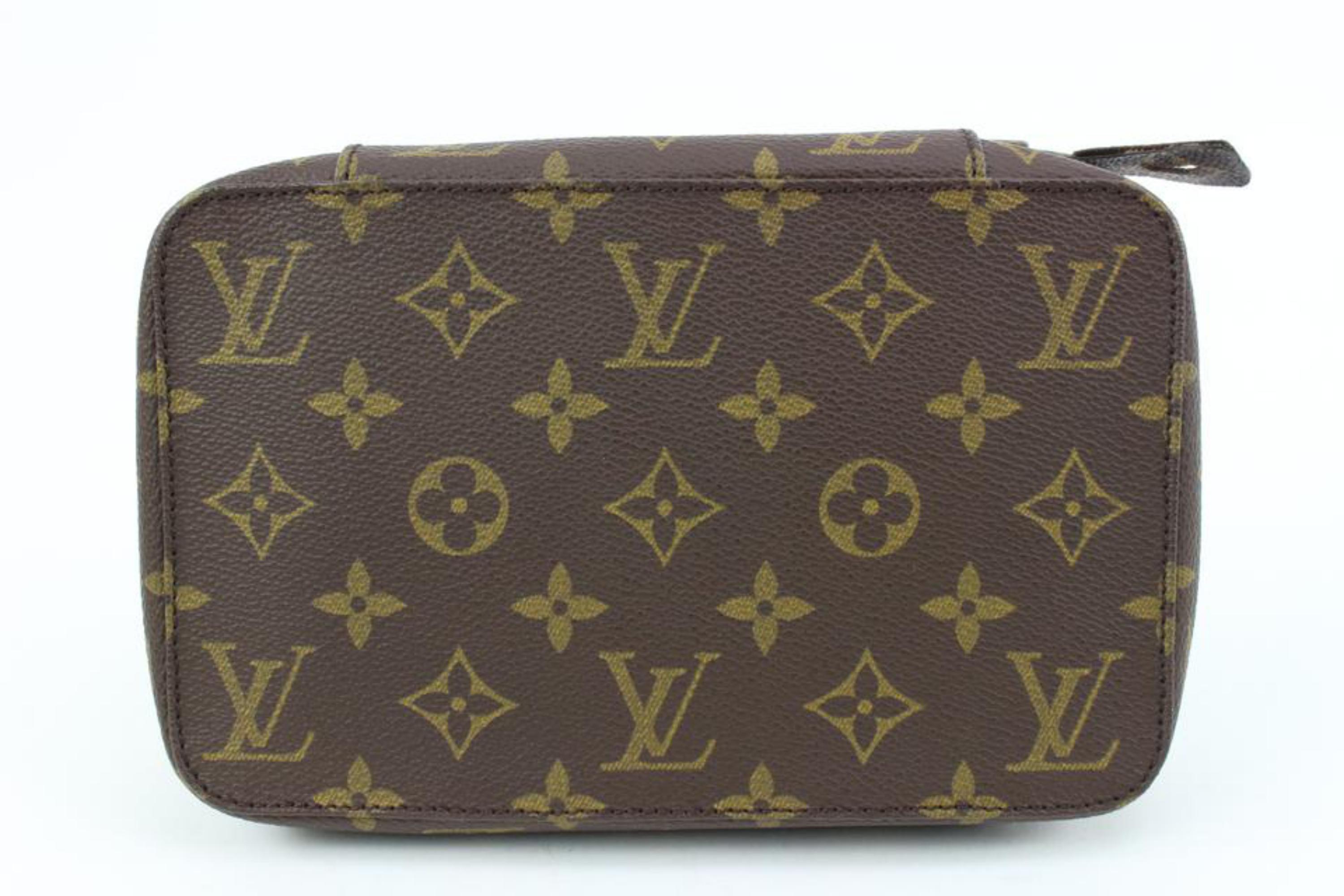 Louis Vuitton Monogram Monte Carlo Jewelry Case Boite Box 54lk38s 1