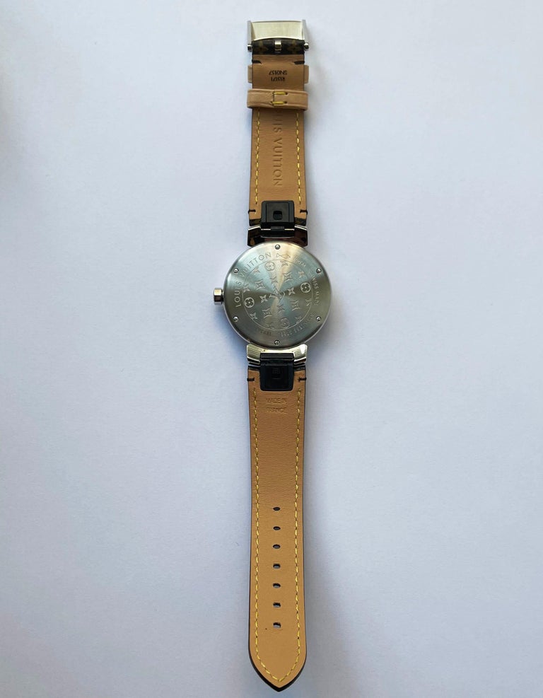 Louis Vuitton Monogram Montre Quartz Watch w/ Box and Guarantee rt. $2, 900  at 1stDibs