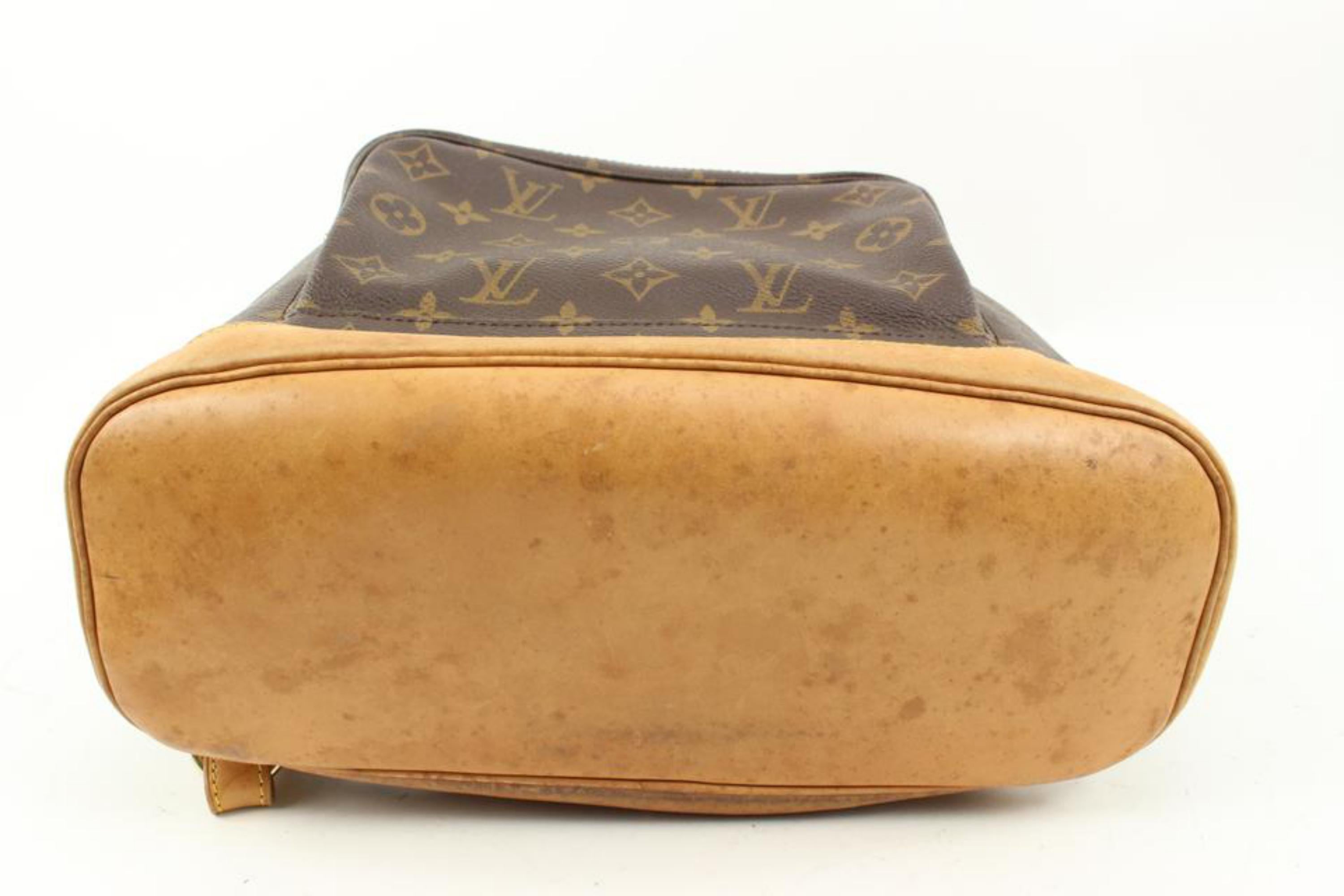 Louis Vuitton Monogram Montsouris GM Backpack 15lv216s 1