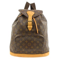 Louis Vuitton Monogram Montsouris GM Rucksack 15lv216s