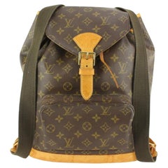 Louis Vuitton Monogram Montsouris GM Backpack 18lz526s