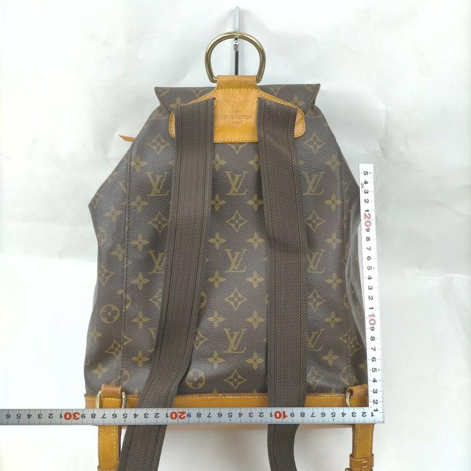 Women's Louis Vuitton Monogram Montsouris GM Backpack 862580 For Sale