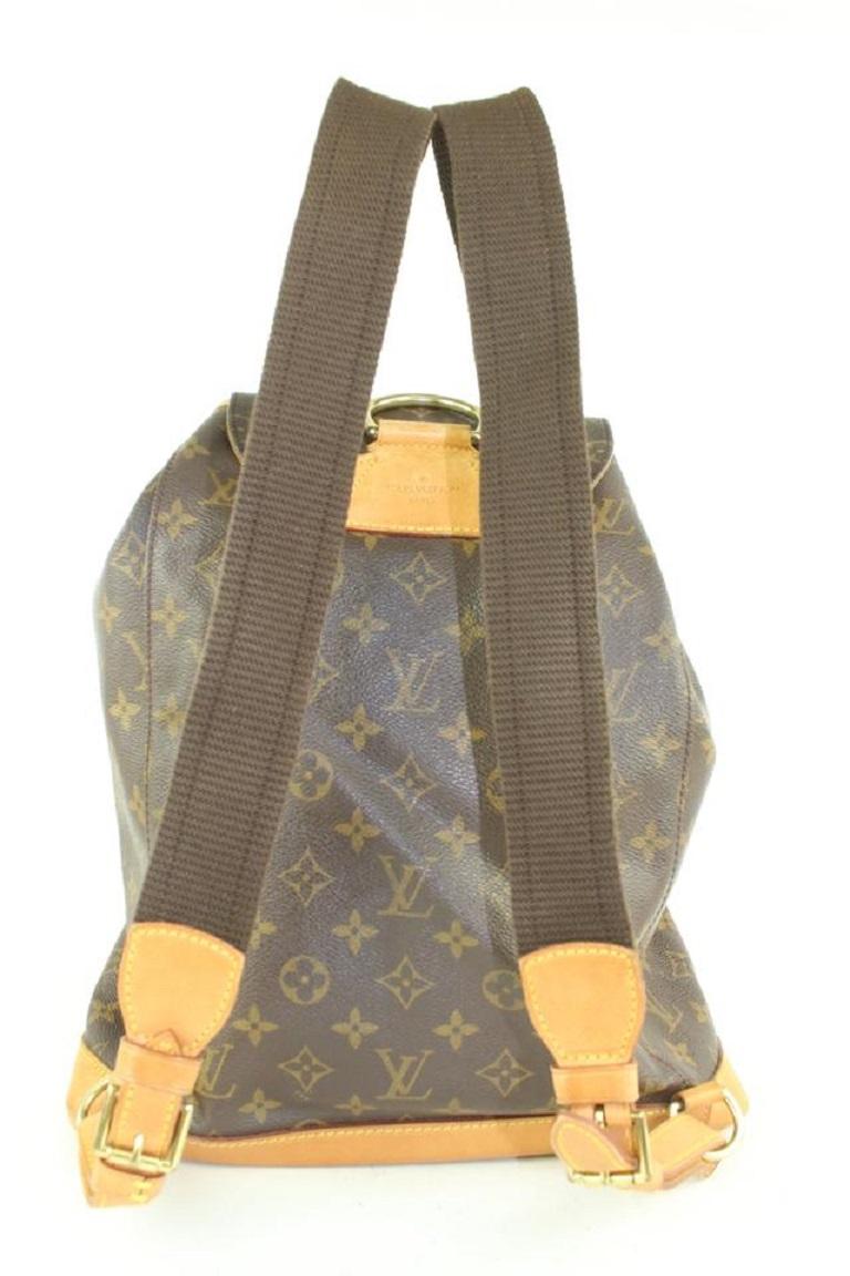 Louis Vuitton Monogram Montsouris GM Backpack 9LZ1019  In Good Condition In Dix hills, NY