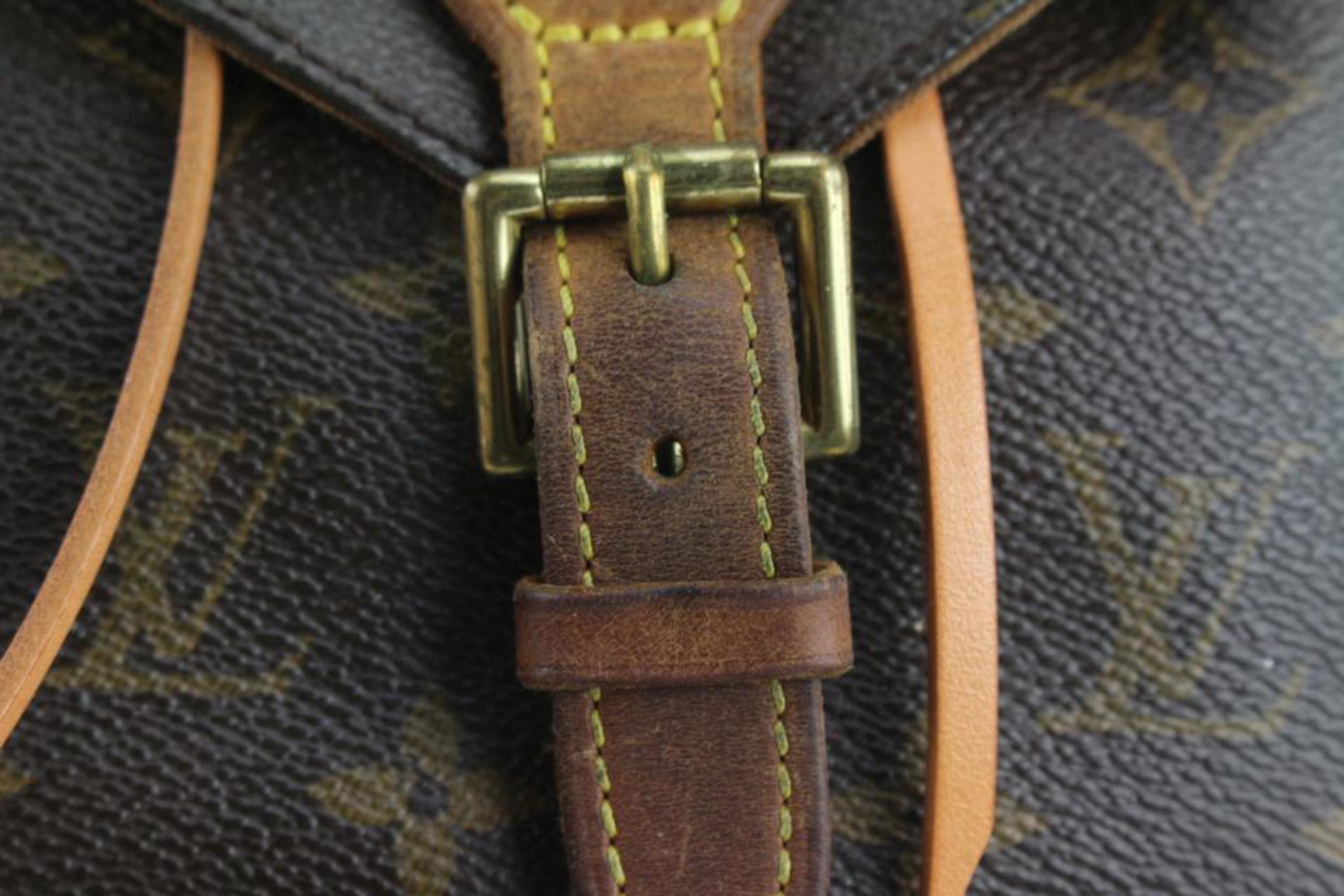 Louis Vuitton Monogram Montsouris MM Backpack 1216lv28 For Sale 5