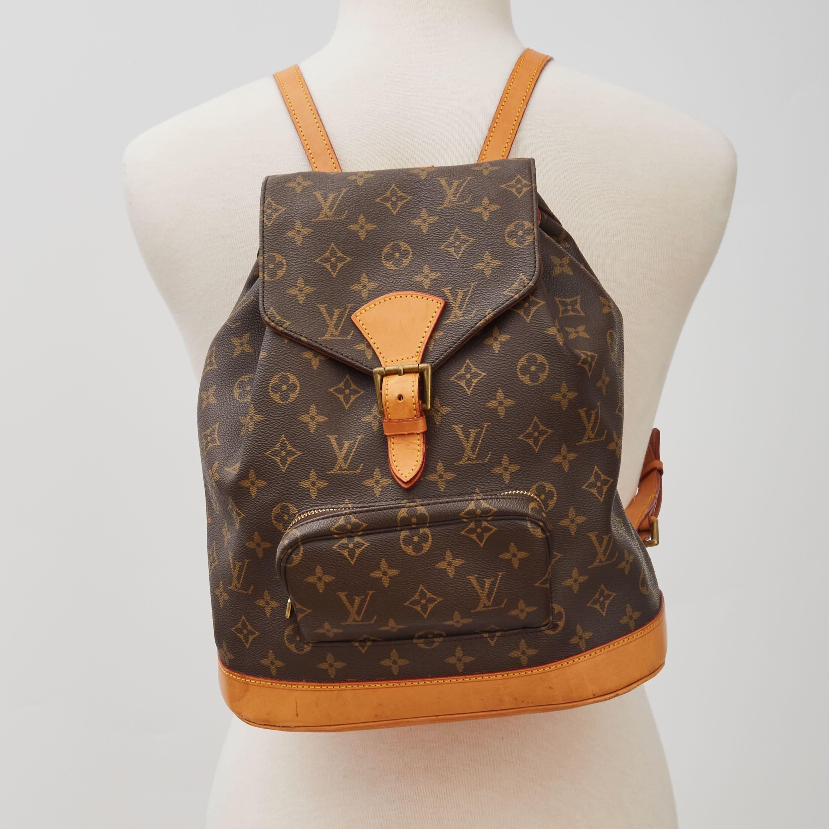 Louis Vuitton Monogram Montsouris MM Backpack 3