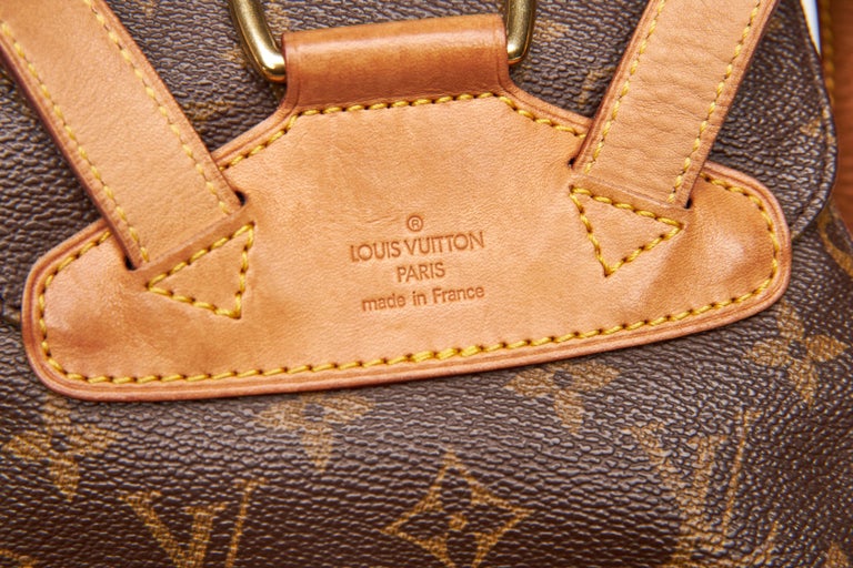 Louis Vuitton Monogram Montsouris PM Backpack (2001) For Sale at 1stDibs