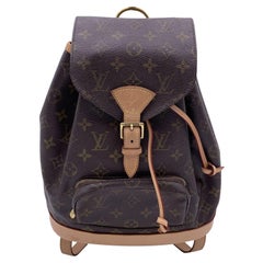 Louis Vuitton Monogram Montsouris MM Rucksack-Tasche mit Monogramm M51136