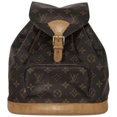 Louis Vuitton Vintage Montsouris Backpack Monogram Canvas PM Brown 2144076