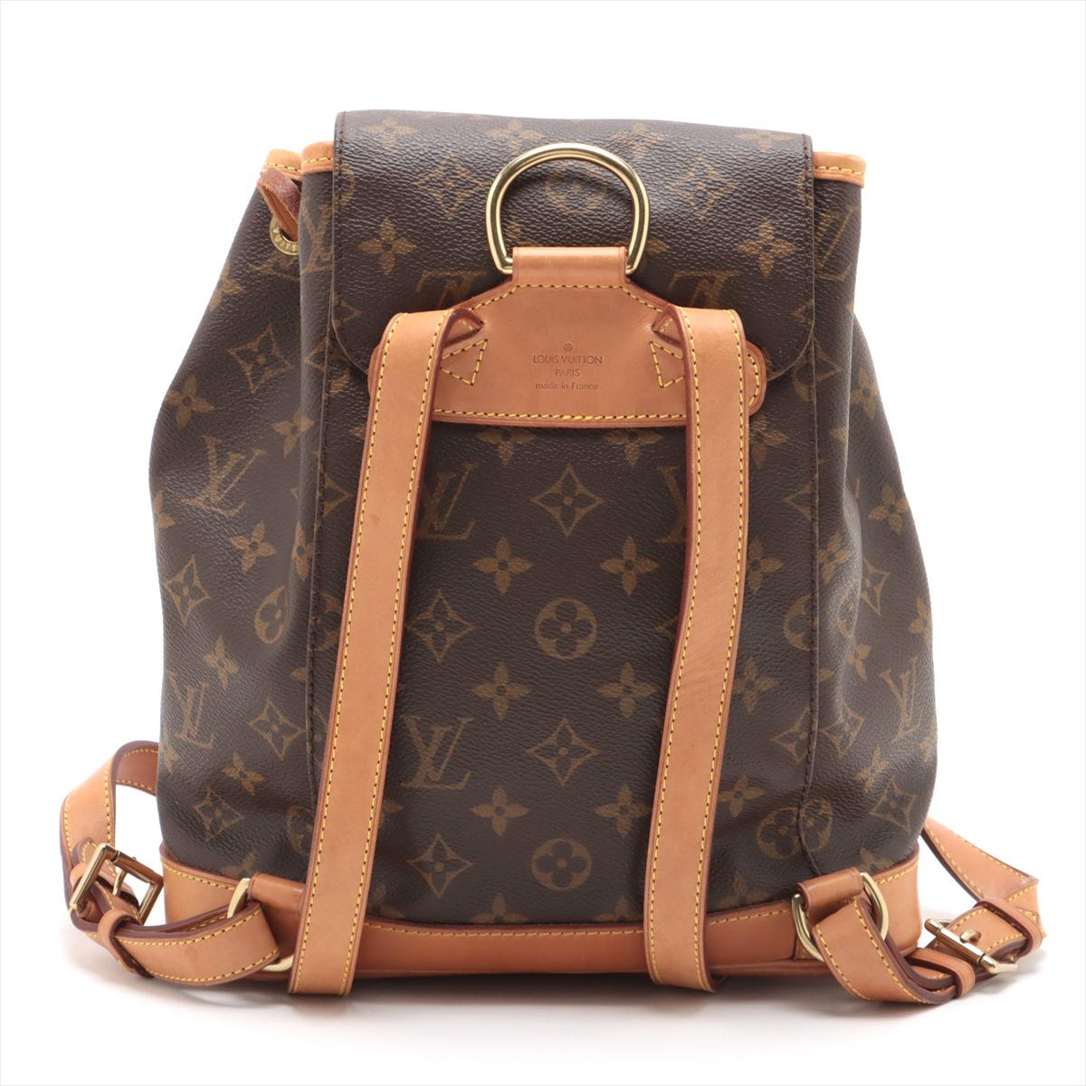 Louis Vuitton Monogram Montsouris MM In Good Condition For Sale In Indianapolis, IN