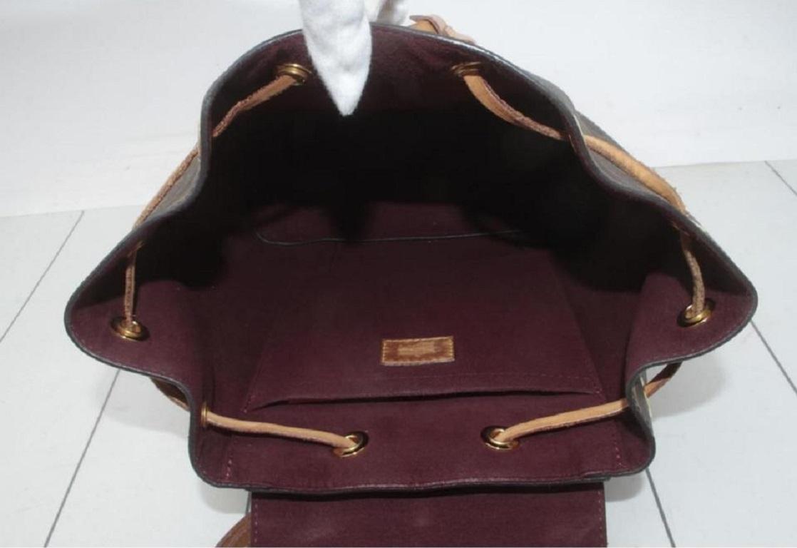 Louis Vuitton Monogram Montsouris PM Backpack 862437 For Sale 4