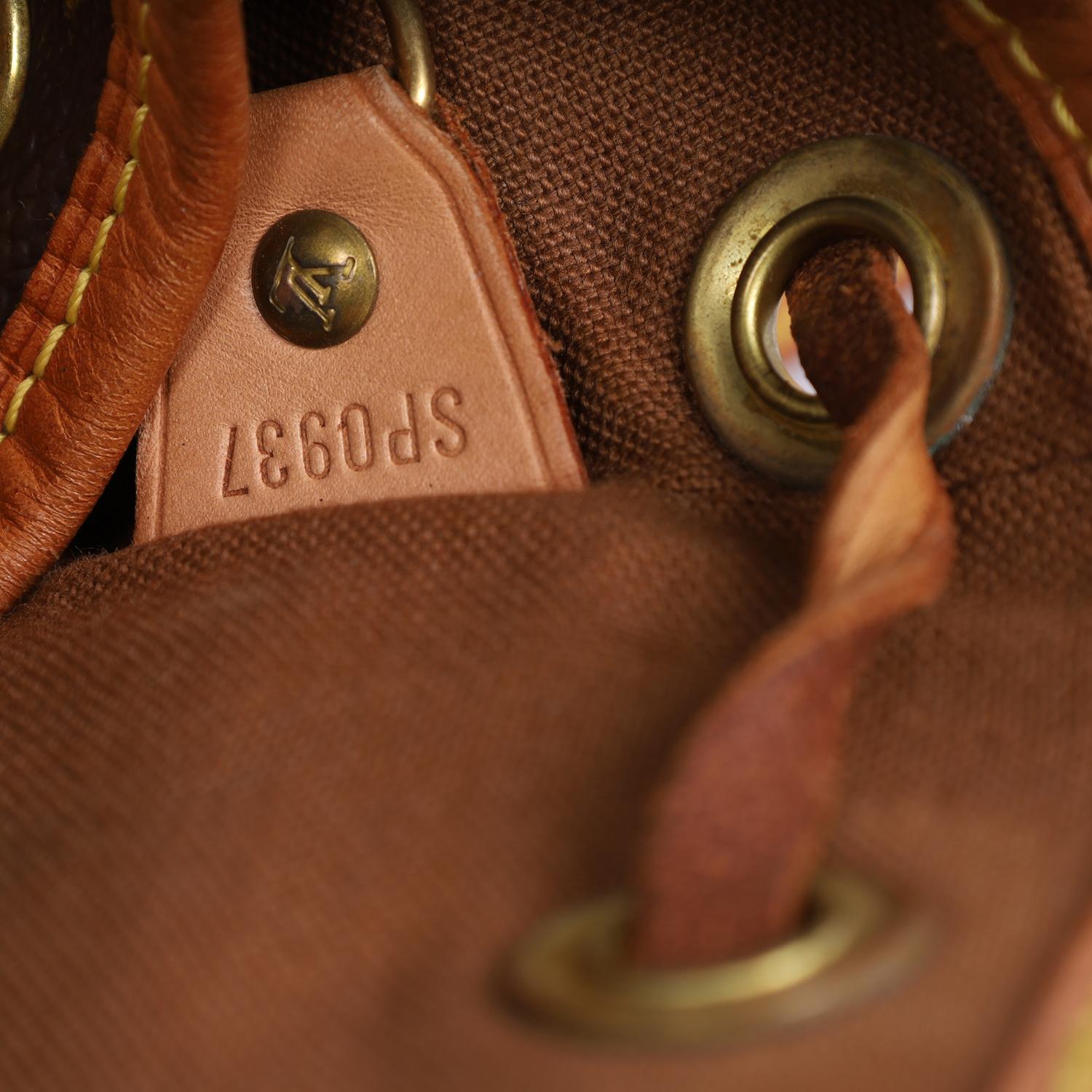 Louis Vuitton Monogram Montsouris Pm Backpack Brown en vente 6