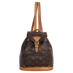 Louis Vuitton Monogram Montsouris Pm Backpack Brown