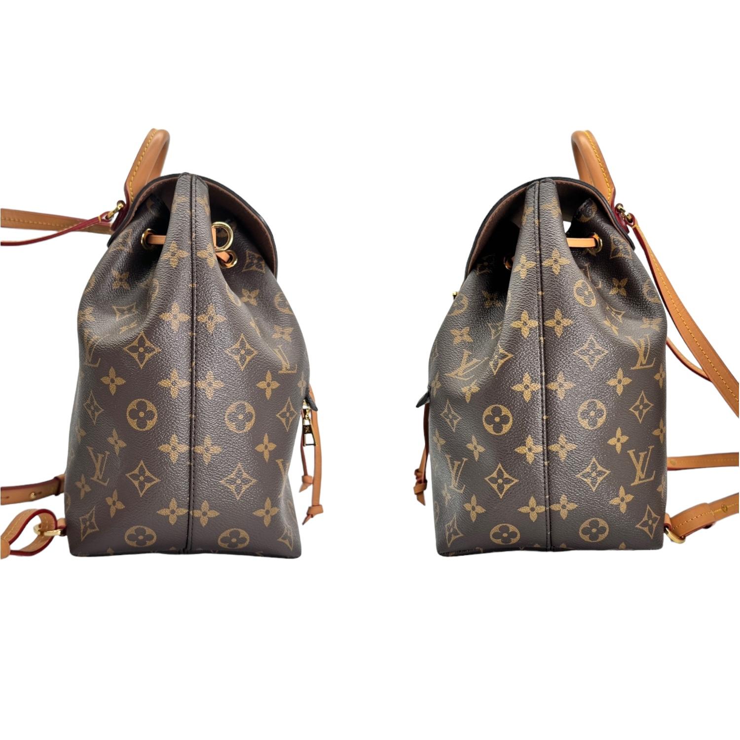 Louis Vuitton Monogram Montsouris PM Backpack NM For Sale 1