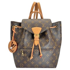 Used Louis Vuitton Monogram Montsouris PM Backpack NM