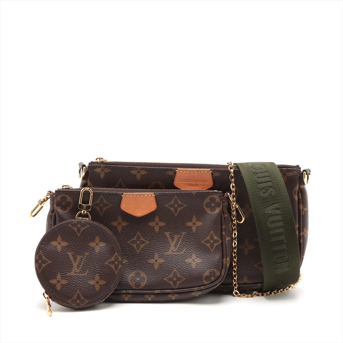 The Louis Vuitton Monogram Multi Pochette Accessoires is a versatile and stylish fashion accessory that combines the iconic Monogram canvas with a multi-compartment design. Crafted from Louis Vuitton's signature Monogram canvas, the bag features the