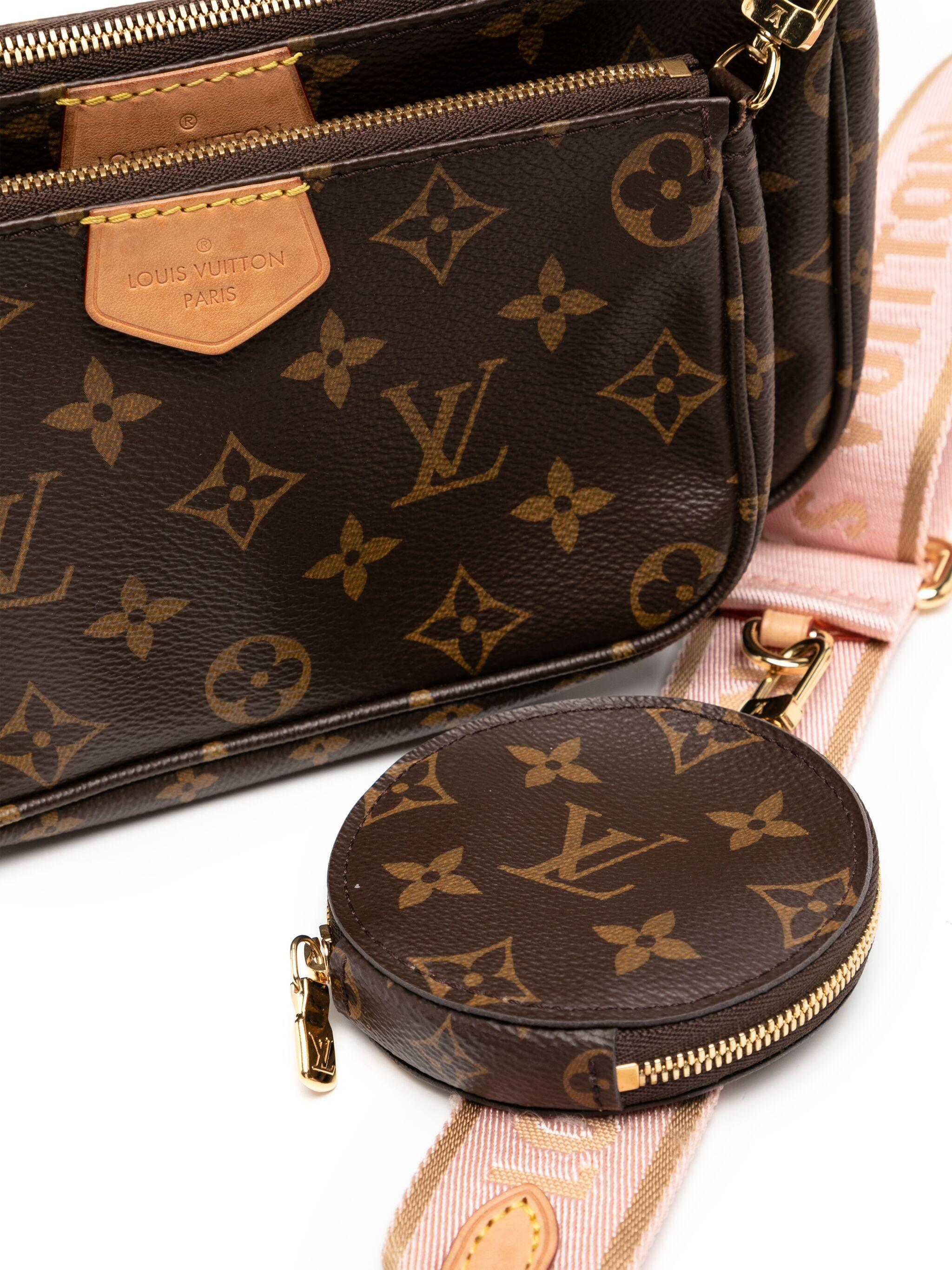 Black Louis Vuitton Monogram Multi Pochette Bag