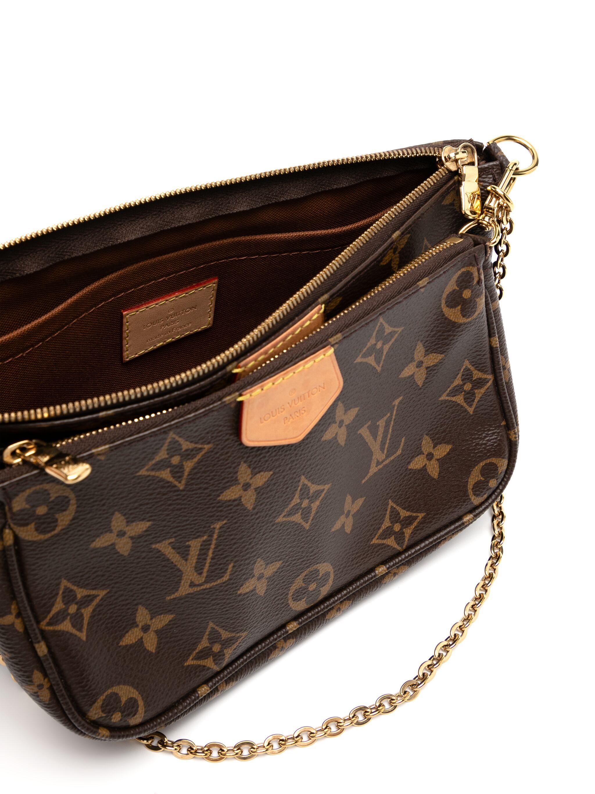 Women's or Men's Louis Vuitton Monogram Multi Pochette Bag