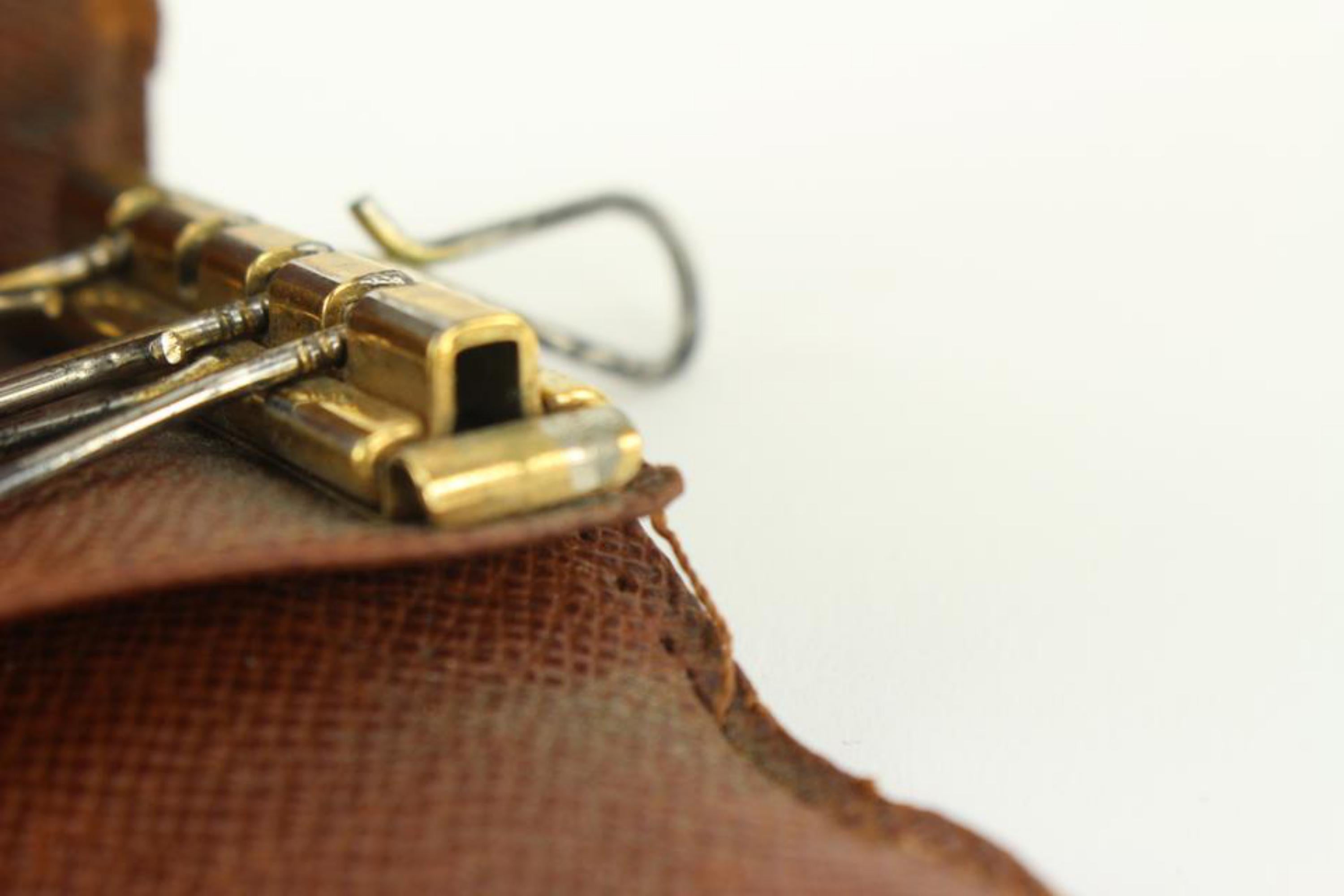 Louis Vuitton Monogram Multicles 4 Schlüsselanhänger-Etui 127lv26 2