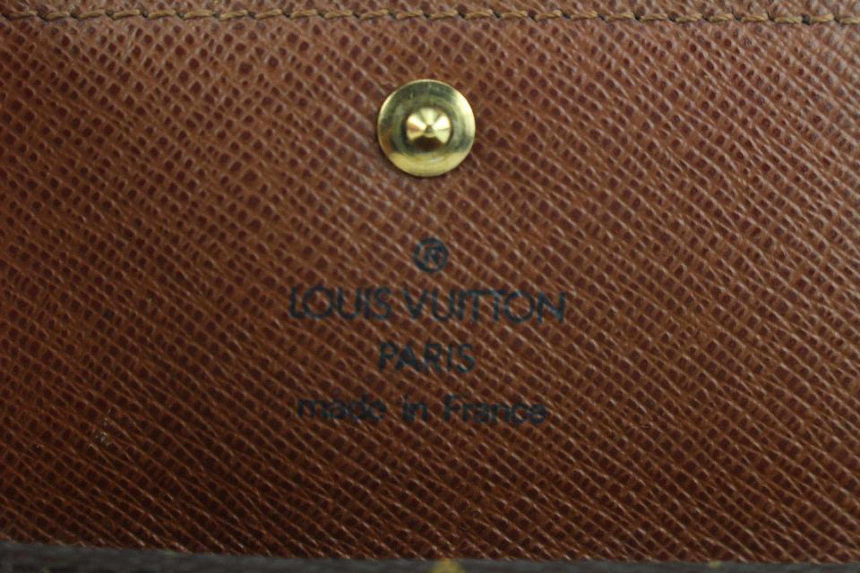 Louis Vuitton Monogram Multicles 4 Schlüsselanhänger-Etui 127lv26 3