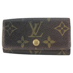 Authenticated Used Louis Vuitton Monogram Vernis Multicle 4 Key