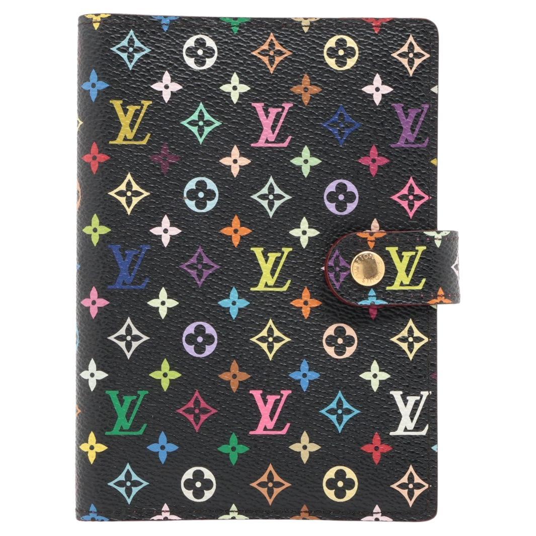 Louis Vuitton Monogram Multicolor Agenda PM Black