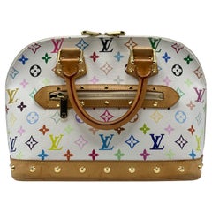 Louis Vuitton Monogram Multicolore Alma Bianco