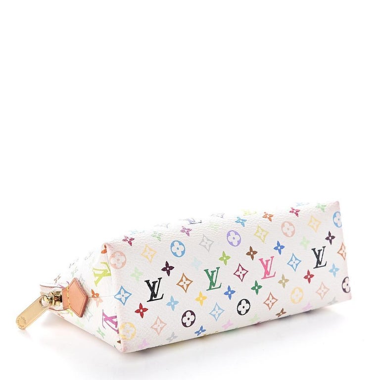 Louis Vuitton Monogram Cosmetic Pouch GM Demi Ronde Make up Case Toiletry  861176 at 1stDibs