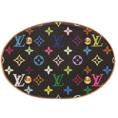 Louis Vuitton Monogram Multicolor Bucket Flange 2006 Limited Noir M40110 Handbag