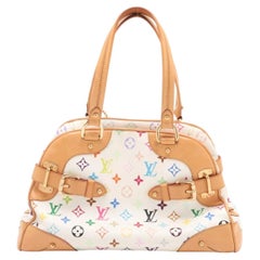 Louis Vuitton Monogram Multicolor Claudia White