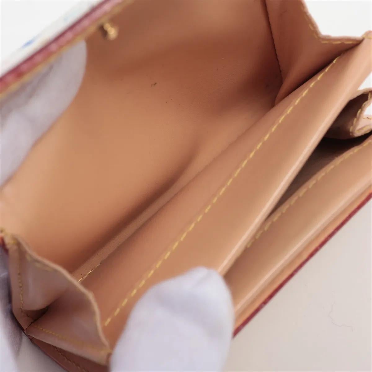 Louis Vuitton Monogram Multicolor Coin Purse White 1