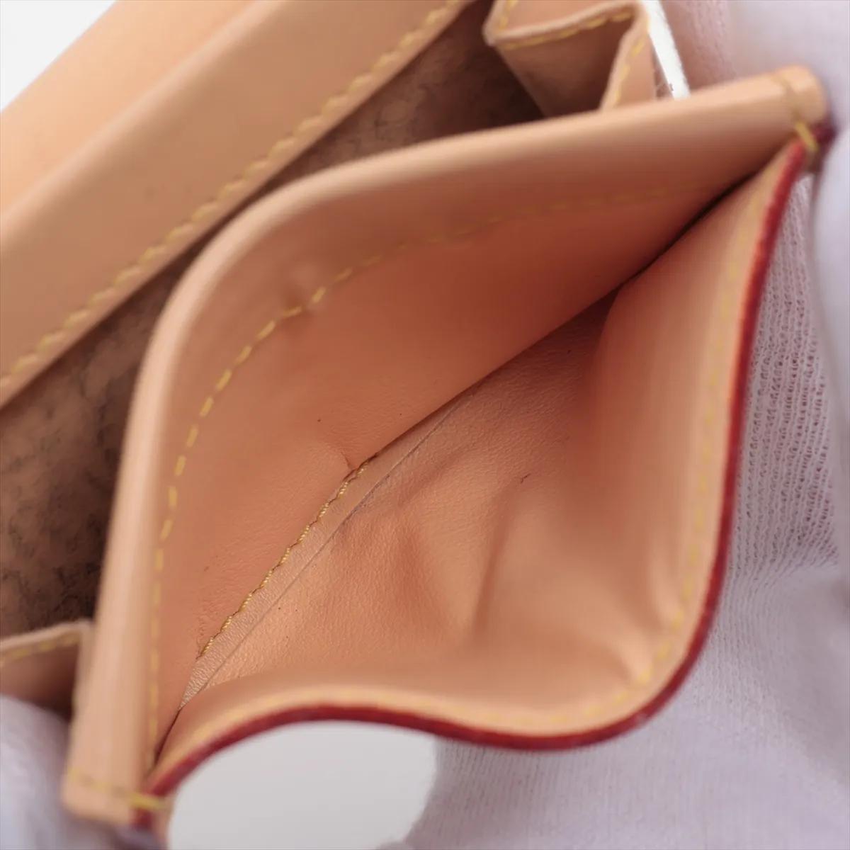 Louis Vuitton Monogram Multicolor Coin Purse White 2