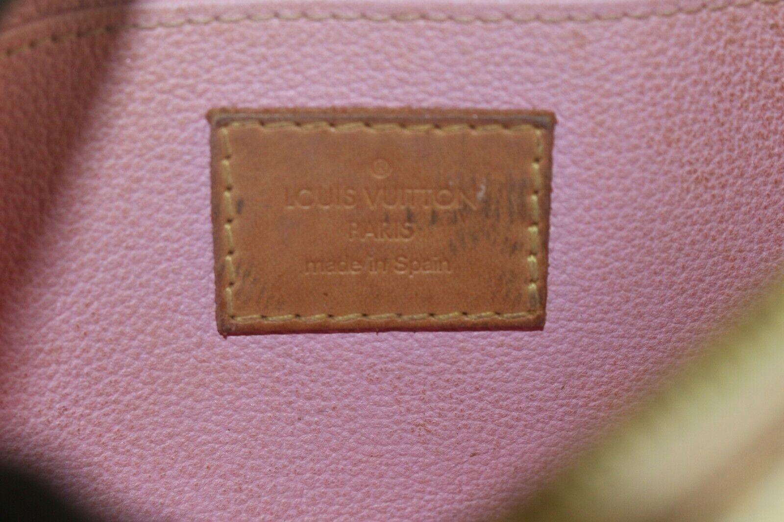 Women's or Men's Louis Vuitton Monogram Multicolor Cosmetic Pouch PM 1LV810K
