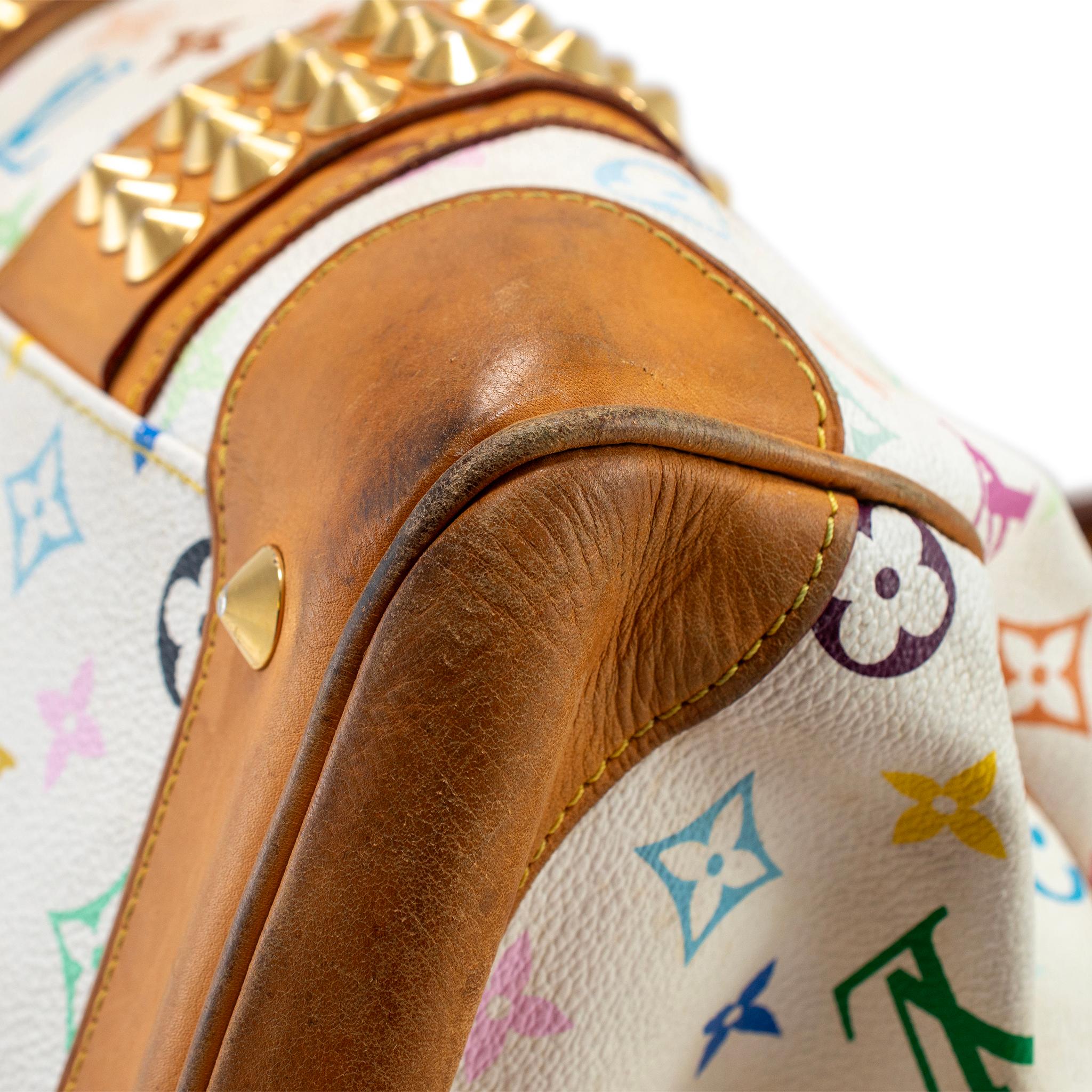 Louis Vuitton Monogram Multicolor Courtney MM White M45641 Crossbody Handbag en vente 4