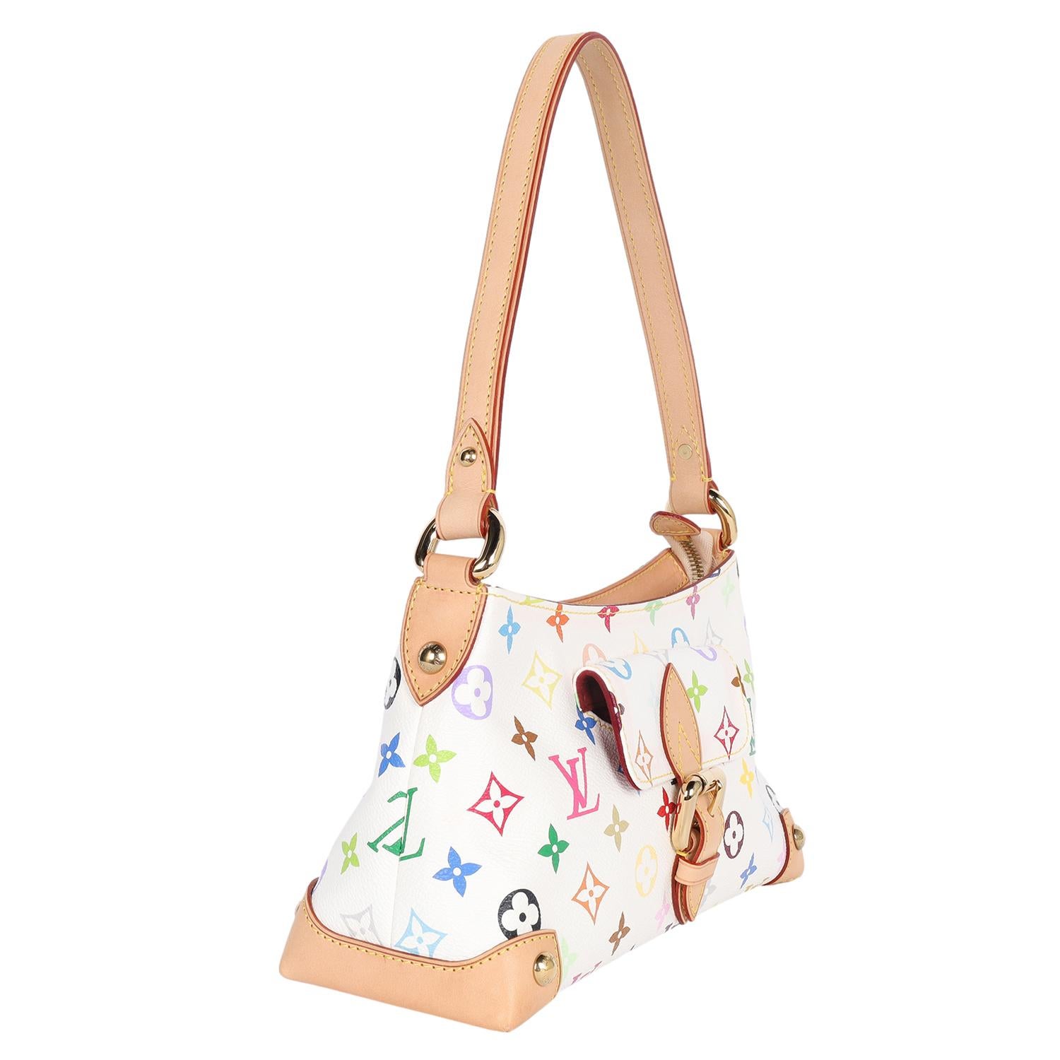 LOUIS VUITTON Monogram Multicolor Eliza White en Excelente estado para la venta en Salt Lake Cty, UT