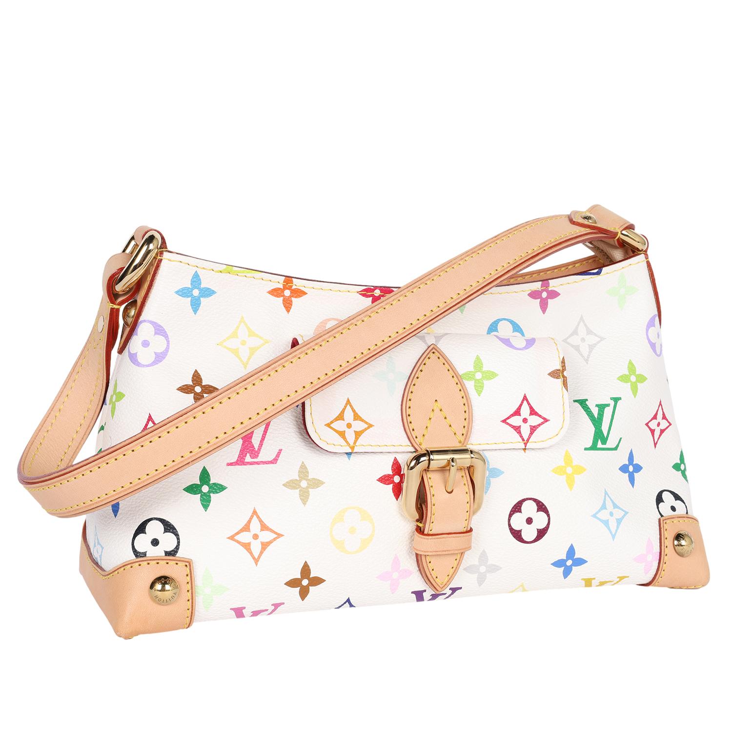 LOUIS VUITTON Monogram Multicolor Eliza White en venta 3