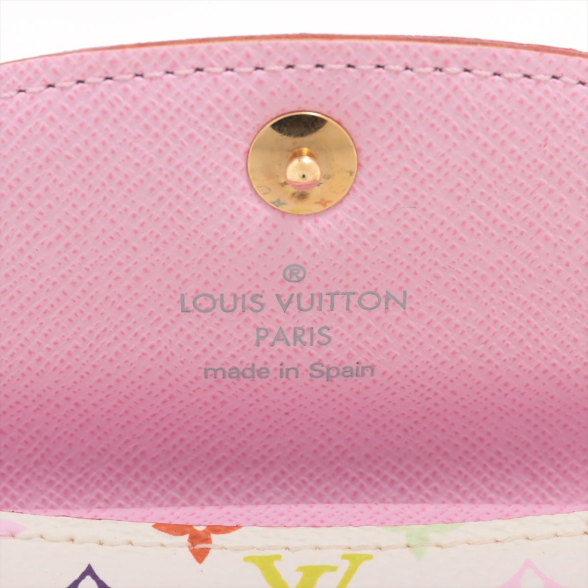 Louis Vuitton Monogram Multicolor Envelope Coin Card Case For Sale 3