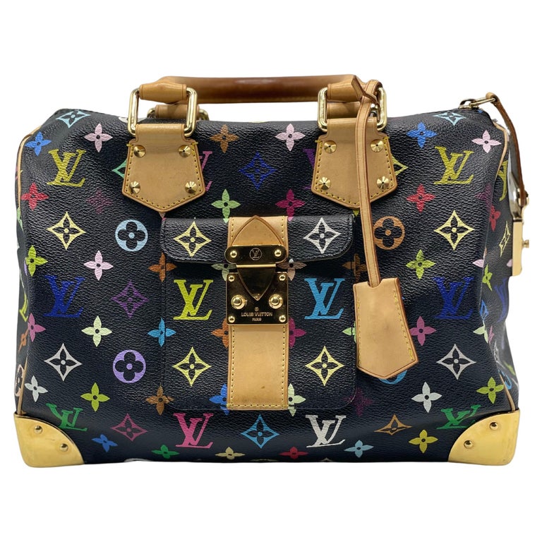 Louis Vuitton Black Monogram Multicolore Coated Canvas Mini Speedy Gold  Hardware, 2003 Available For Immediate Sale At Sotheby's