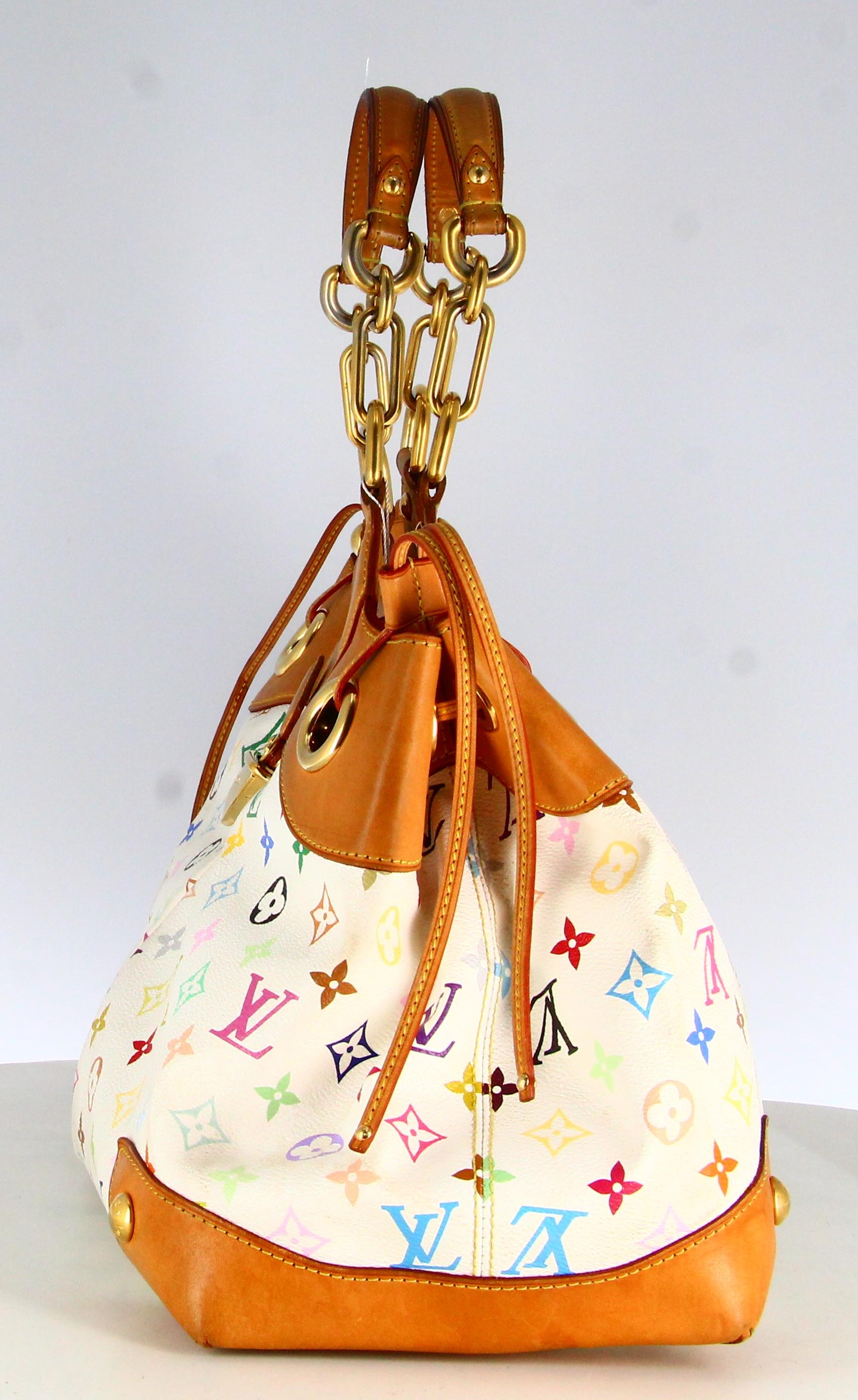 Women's Louis Vuitton Monogram Multicolore Ursula Handbag For Sale