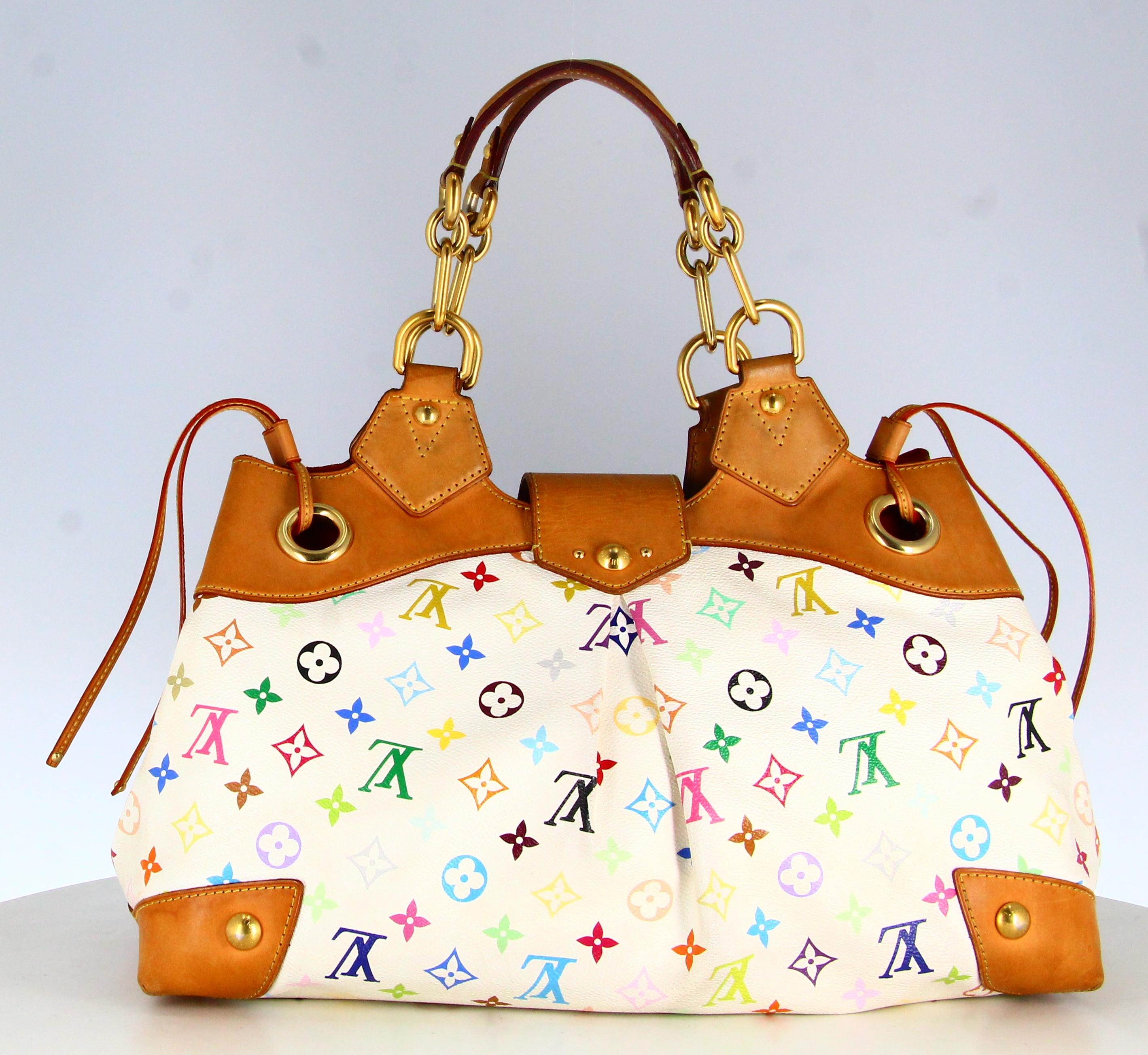 Louis Vuitton Monogram Multicolore Ursula Handbag For Sale 2