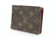 Louis Vuitton Monogram Multiple Men's Bifold Wallet 46lk24