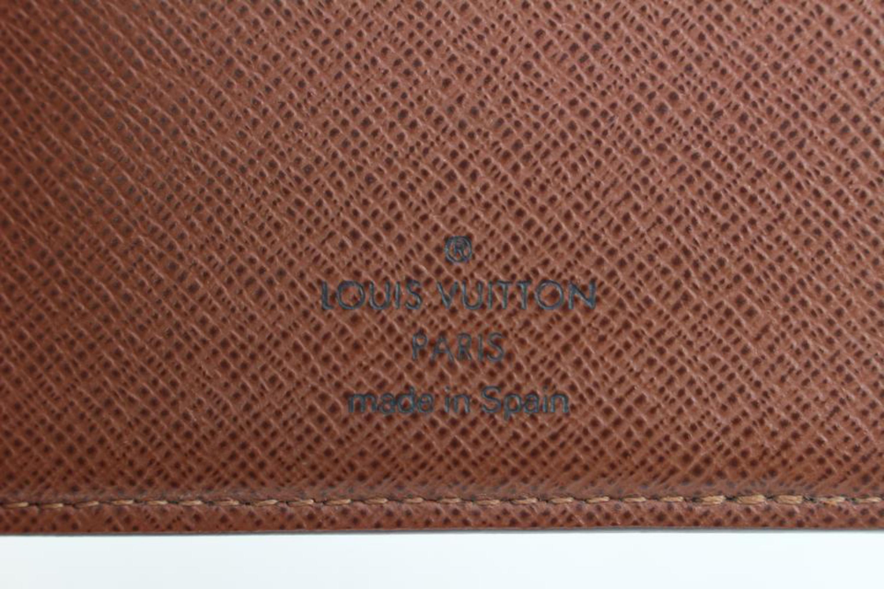 Black Louis Vuitton Monogram Multiple Men's Bifold Wallet 46lk24