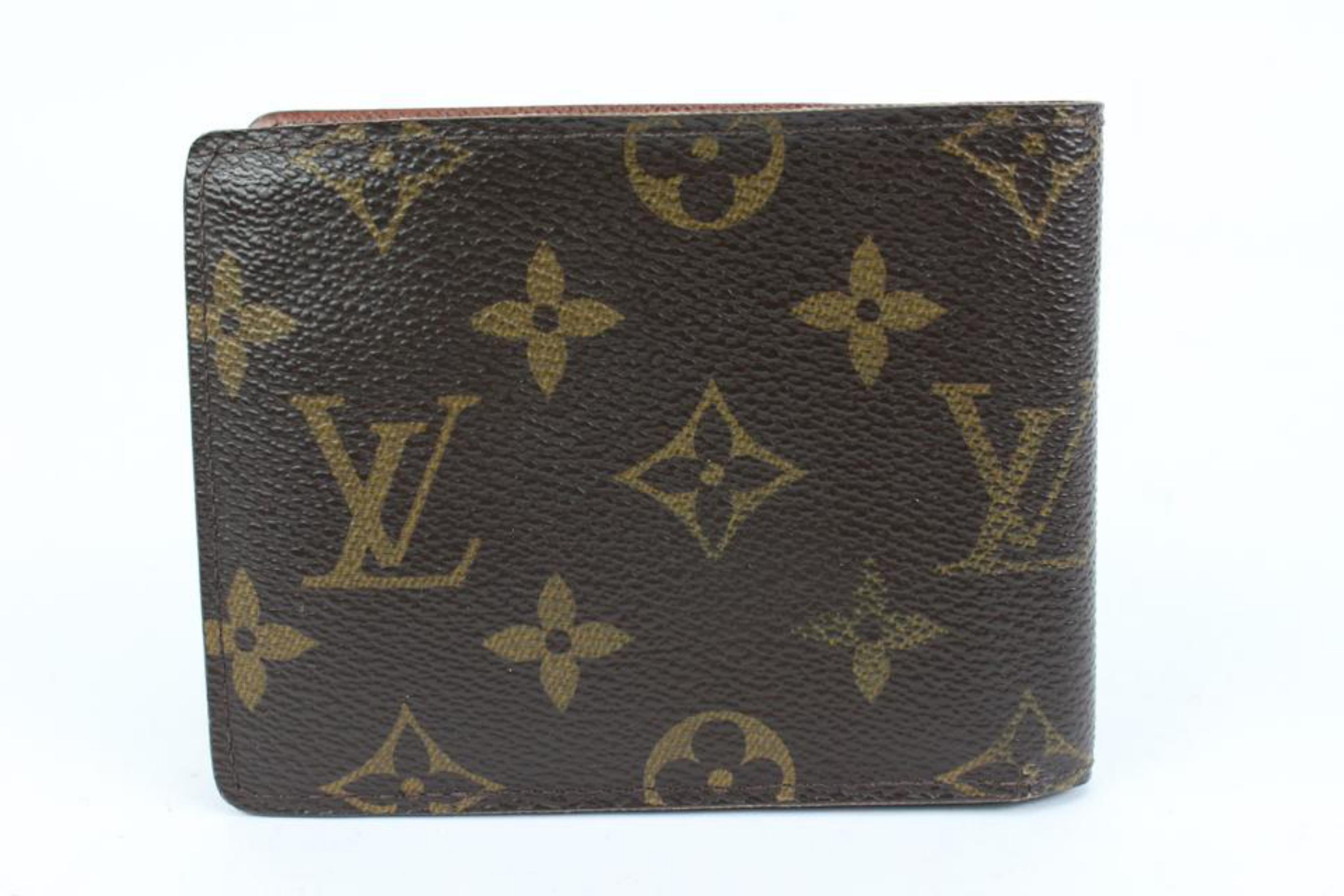 Louis Vuitton Monogram Multiple Men's Bifold Wallet 46lk24 1