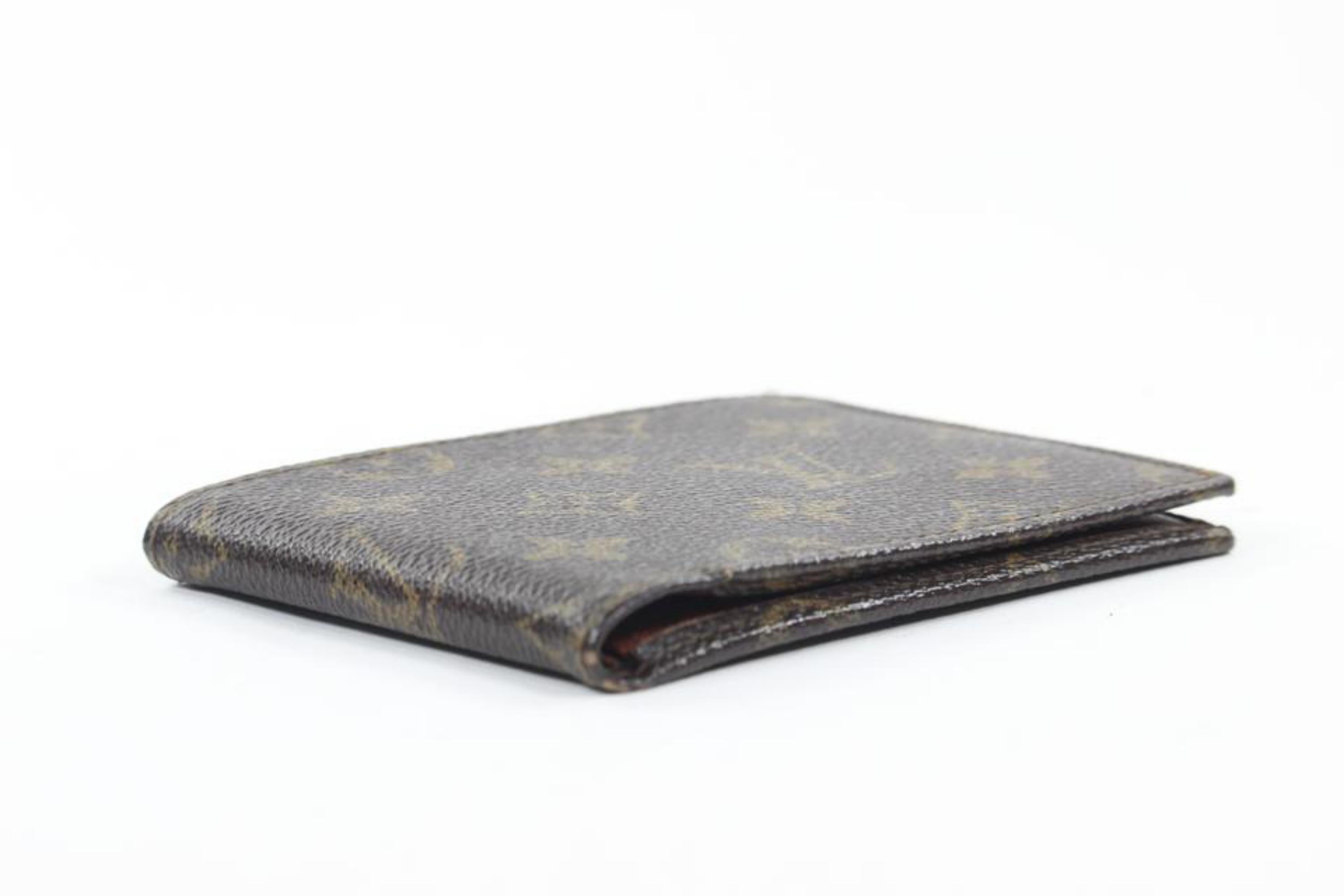 Louis Vuitton Monogram Multiple Wallet Men's Slender Marco Florin Bifold 6lv1103 3