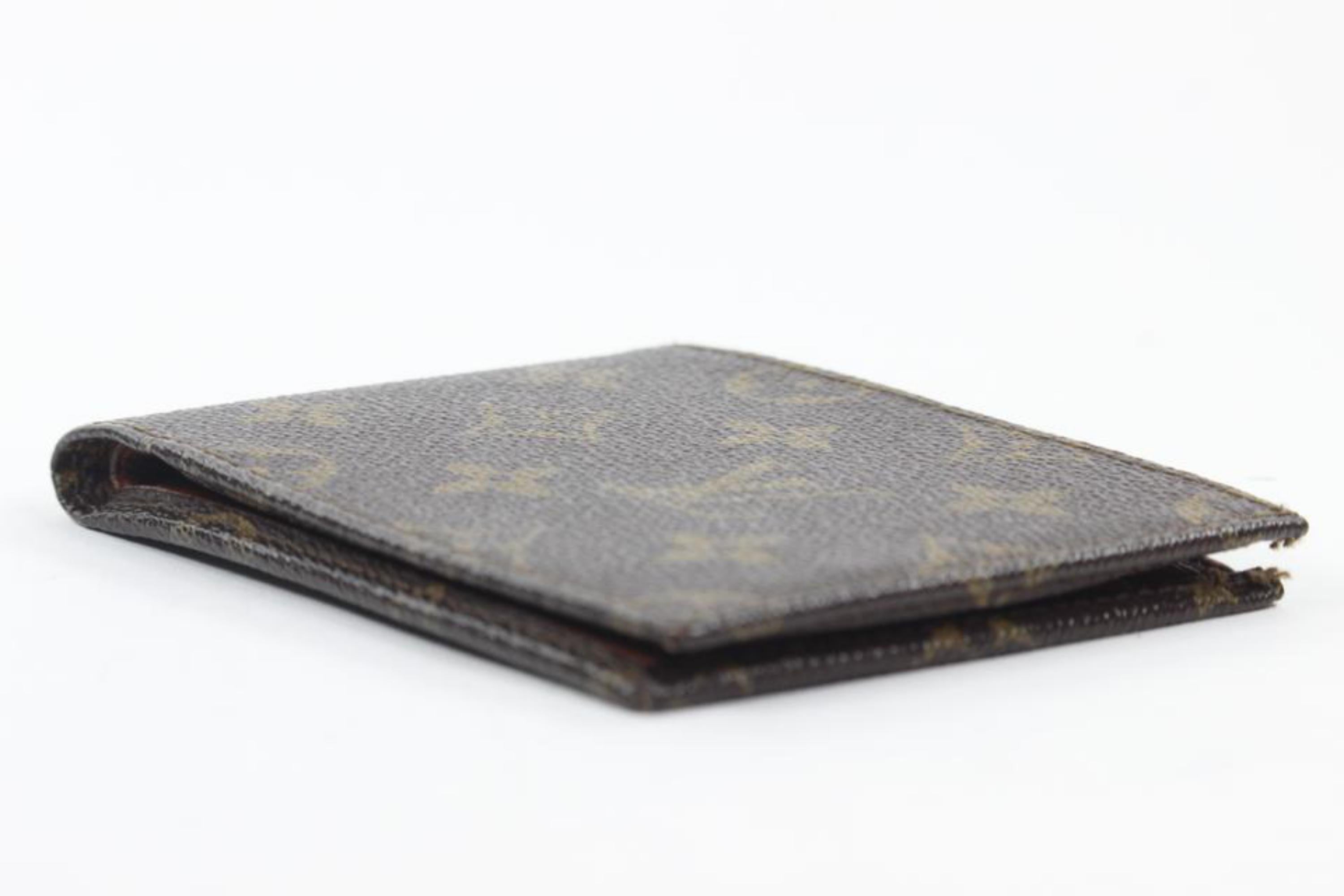 Louis Vuitton Monogram Multiple Wallet Men's Slender Marco Florin Bifold 6lv1103 4