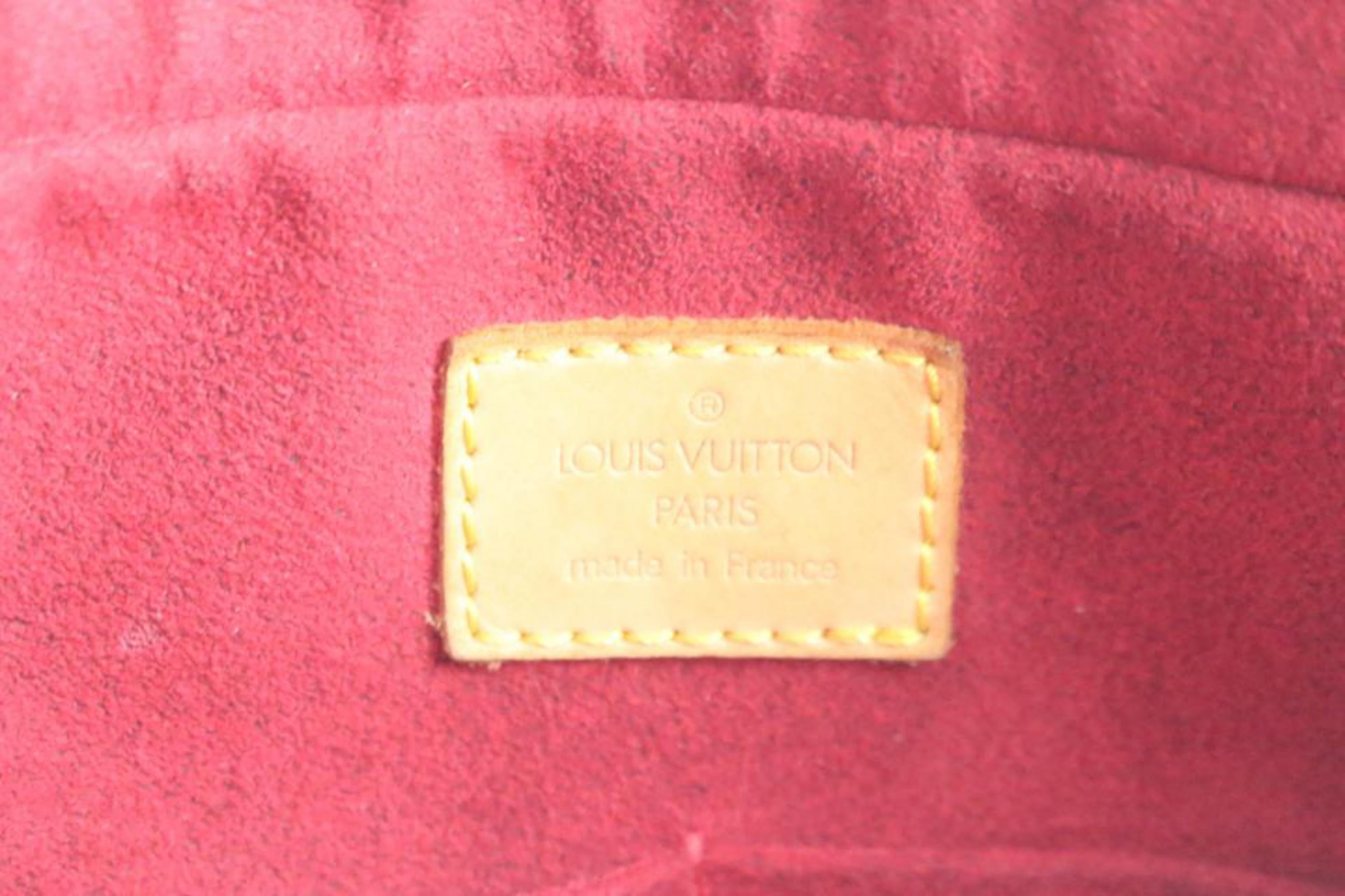 Louis Vuitton Monogram Multiplicite 7lr0312 Brown Coated Canvas Satchel For Sale 3