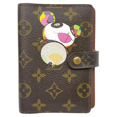Louis Vuitton Monogram Murakami Panda Small Ring Agenda PM Diary Cover 863267
