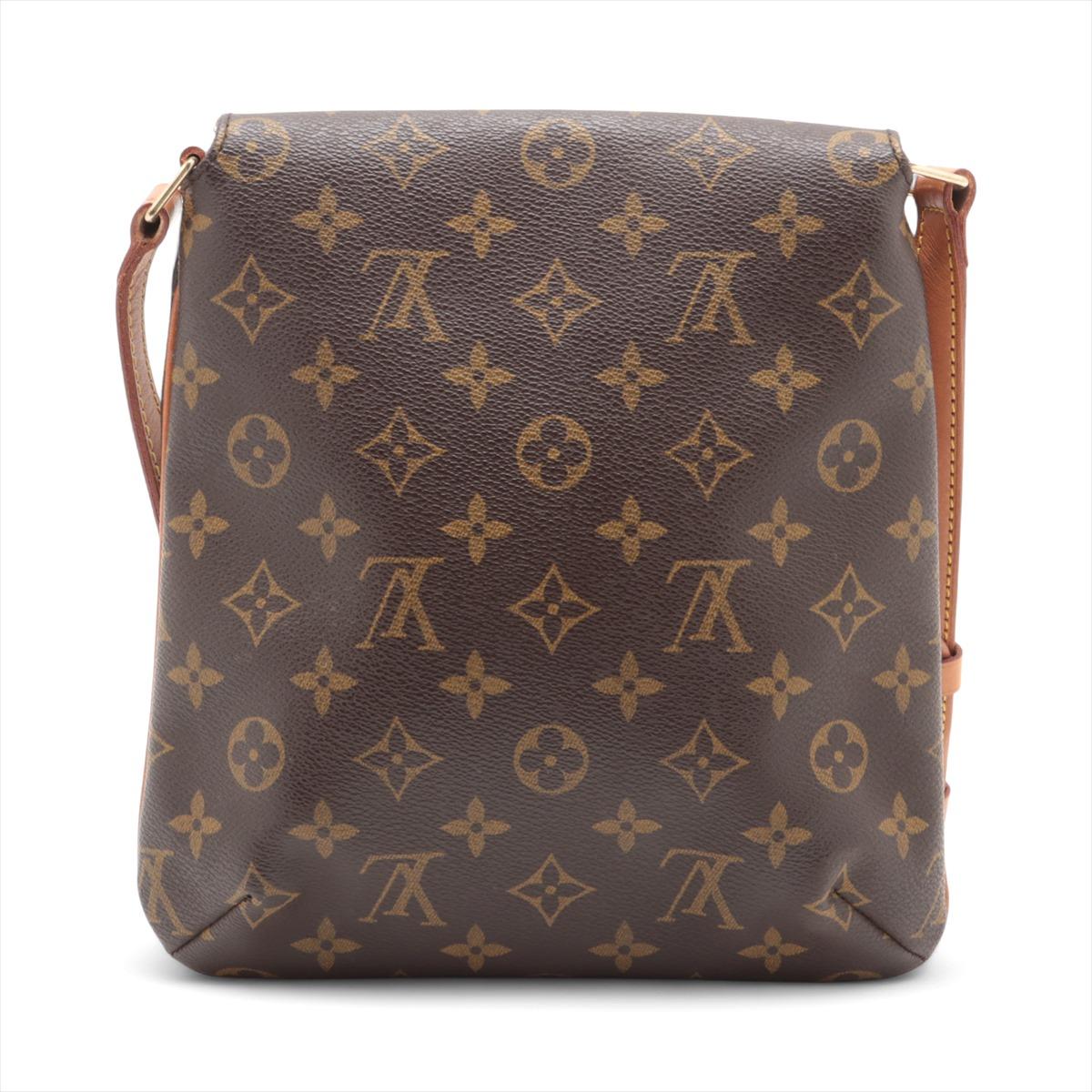 Louis Vuitton Monogramm Musette Salsa (Braun) im Angebot
